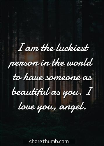 angel words of comfort